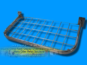 Slat Rail With Mesh